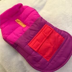 Dog puffer coat